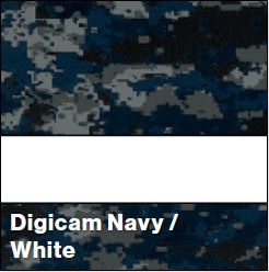 Digicam Navy/White LASERMAX 1/16IN - Rowmark LaserMax